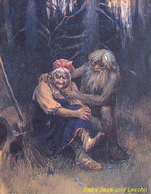 Baba Jaga – eine Gestalt der slawischen Mythologie