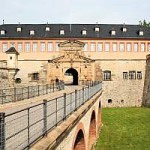 Zufahrtsbrücke, Petersbrücke, Peterstor, Zitadelle, Petersberg, Erfurt